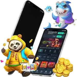 User downloading the 7win app on a smartphone for mobile casino gaming