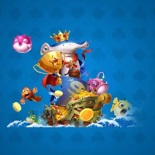 Colorful underwater battle in 7win fishing game