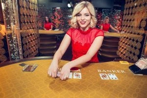 7win player celebrating a live casino win